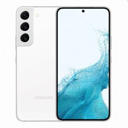 Samsung Galaxy S22, 8/256GB, bílá, Třída A – použito, záruka 12 měsíců