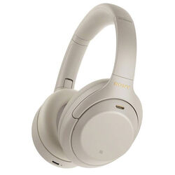 Bezdrátové sluchátka Sony WH-1000XM4 s potlačením okolního hluku, platinově stříbrná