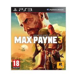Max Payne 3-PS3-BAZAR (použité zboží)