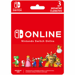 Nintendo Switch Online předplatné na 90 dní (Individual)