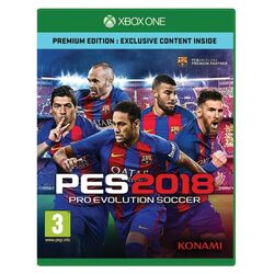 PES 2018: Pro Evolution Soccer[XBOX ONE]-BAZAR (použité zboží)